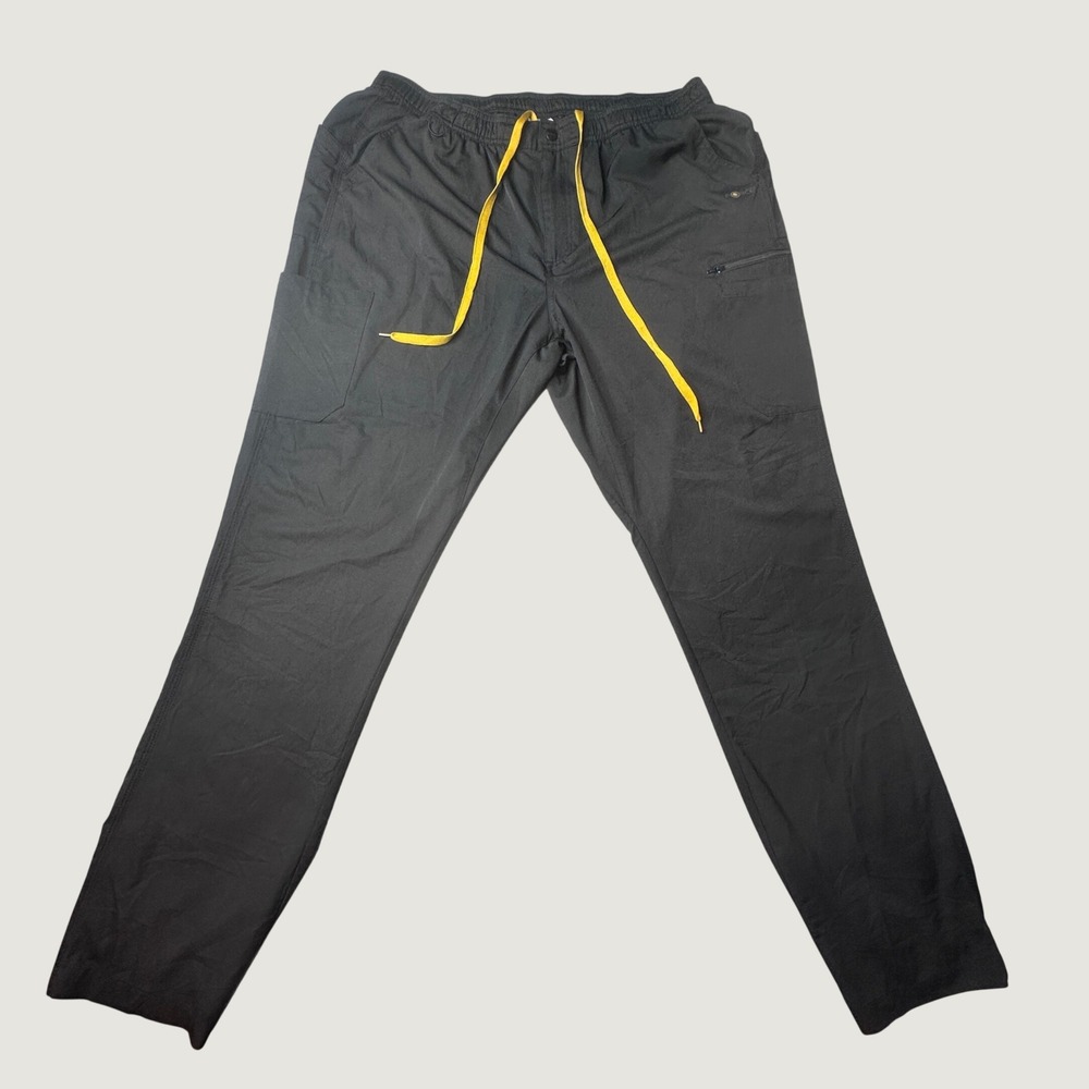 Carhartt Scrub Pants Mens XL Tall C55106T Force Black Rugged Flex Stretch